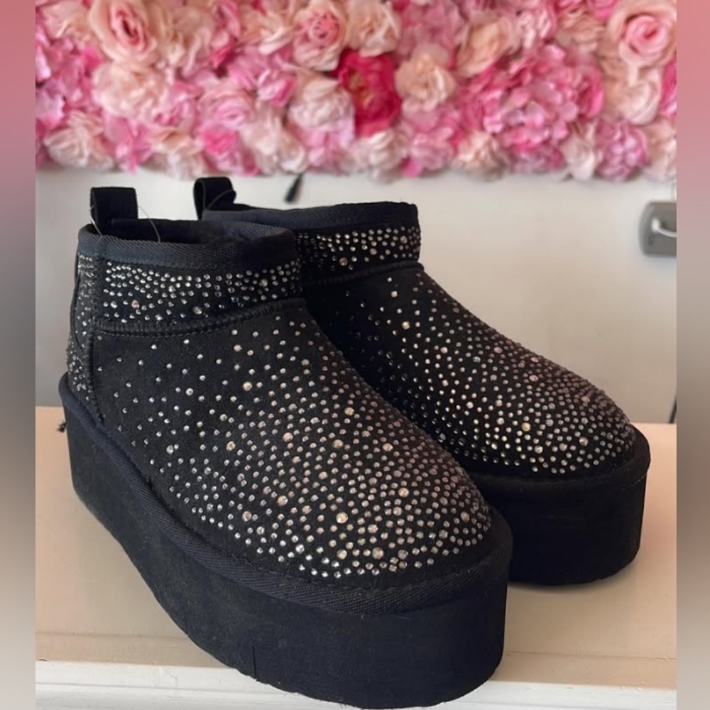 Rock and Candy ladies rhinestone booties